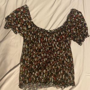 Off the shoulder blouse